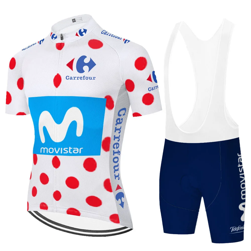 Movistar Camiseta de Verano Camisa Masculina Equipacion Tricota Culotte Maillot Conjunto с милыми лисами мужской