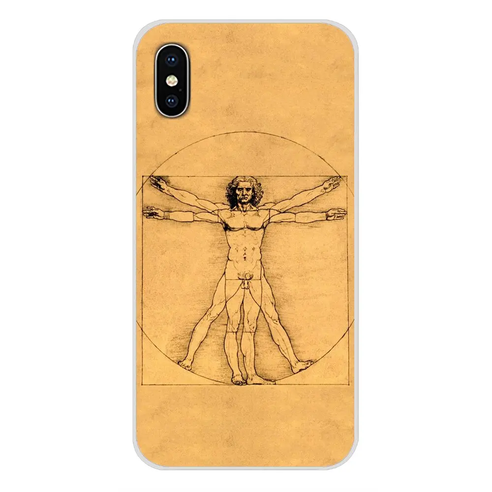 Чехлы для sony Xperia Z Z1 Z2 Z3 Z5 compact M2 M4 M5 C4 E3 T3 XA huawei mate 7 8 Y3II Italy Leonardo Da Vinci Art Work | Мобильные