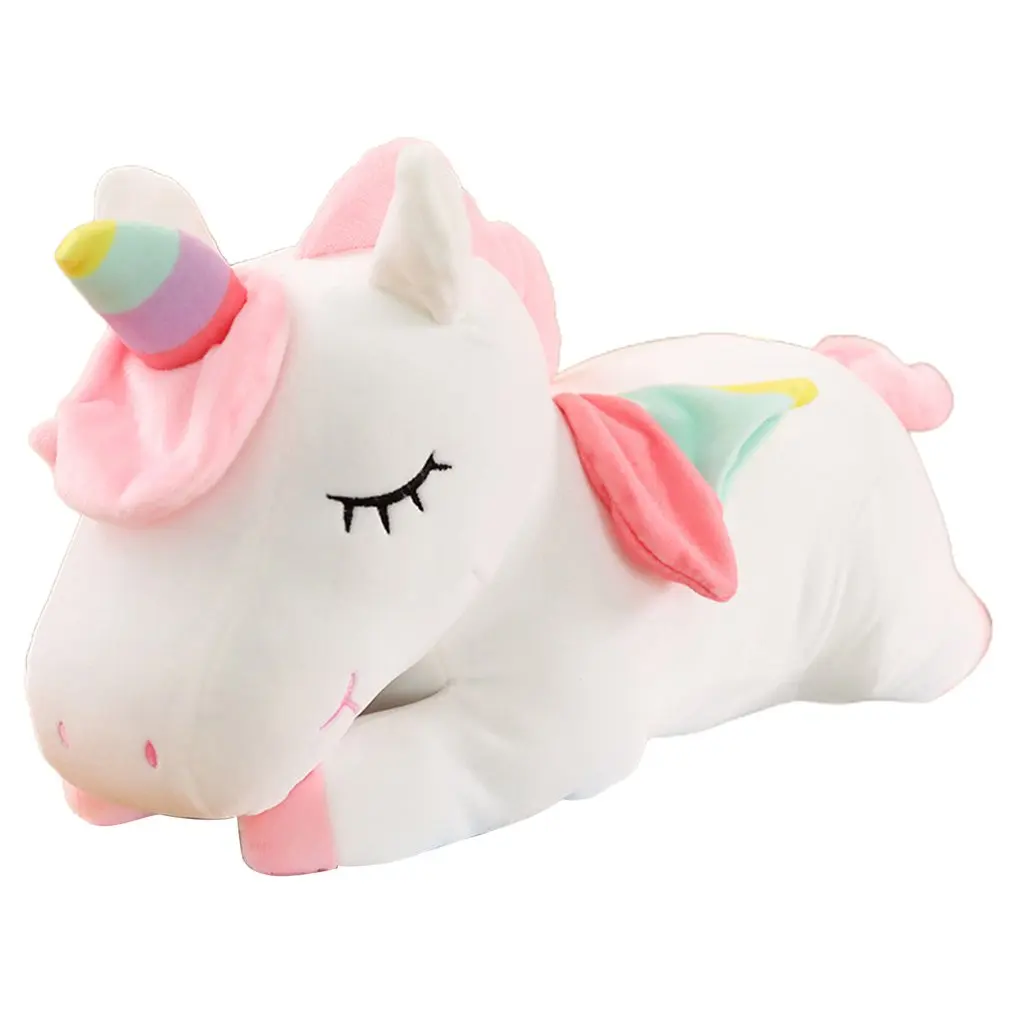 

30cm Kawaii Giant Unicorn Plush Toy Soft Stuffed Unicorn Soft Dolls Animal Horse Toys For Children Girl Pillow Birthday Gifts