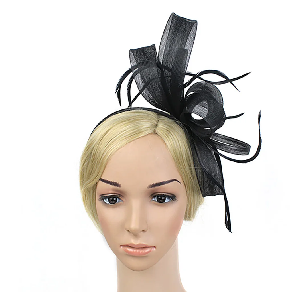 

Retro Feather Headband Charleston Party Wedding Hen Stag Night Woman Headdress