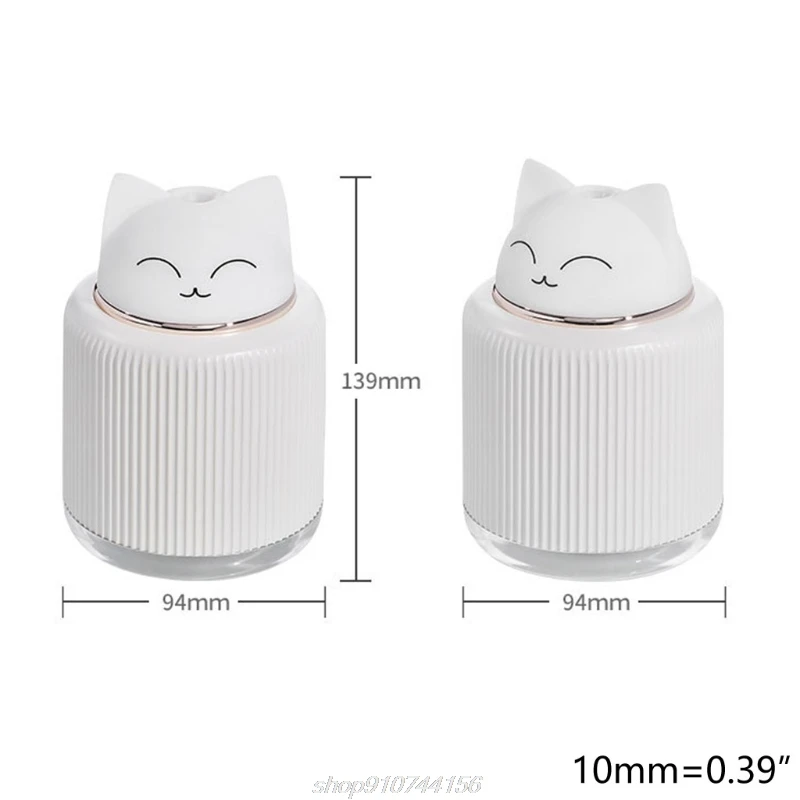 

Cute Cartoon Rabbit Cat Large Capacity Portable Desktop Humidifier USB Mist Maker Aroma Essential Oil Diffuser N06 20 Dropship