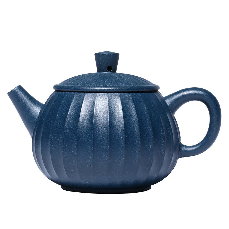 

Yixing purple clay teapot pure handmade sketch Zhiqiu teapot TEASET online shop