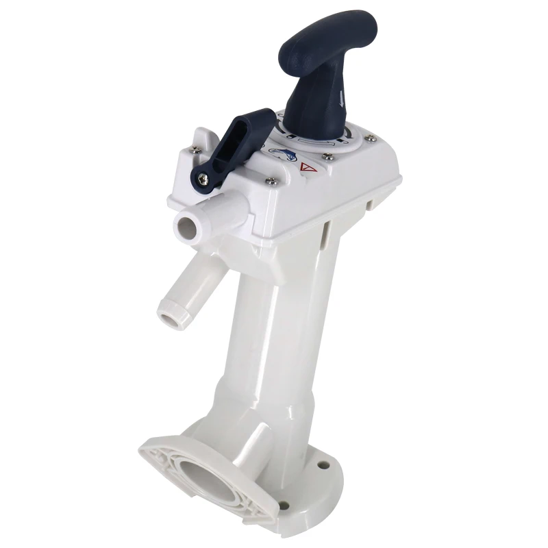 

Manual Yacht Toilet Accessories RV Marine Toilet 3/4" input 1-1/2" output 11.8" x 7.5" x 4.7"