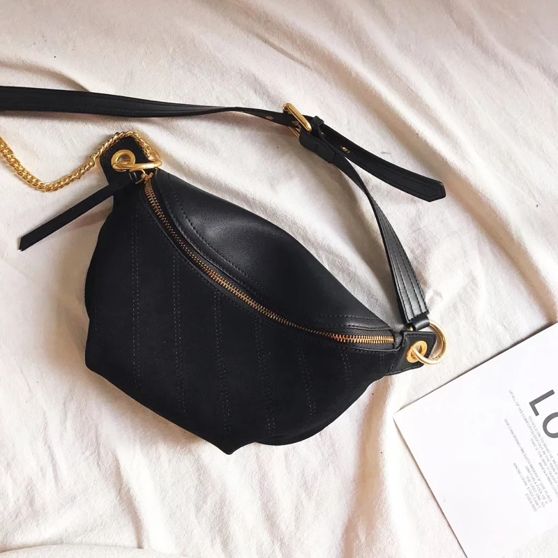 Сумки на талию женские замшевые кожаные сумки через плечо для женщин сумка