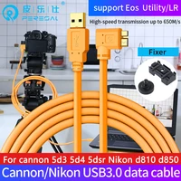 usb3 0 micro b cable usb camera to computer pc micro b cable 3m 5m 8m 10m for canon 1dx25d4 5dsr nikon d810ad800ed5d850