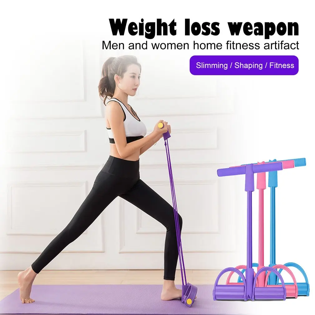 Эспандеры для фитнеса в помещении оборудование упражнений эластичная веревка