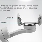 Ручной Кронштейн мобильный телефон для DJI OM 4 5 SE, быстросъемный кронштейн, магнитный Кронштейн мобильный телефон удлинение пряжки, Прямая поставка