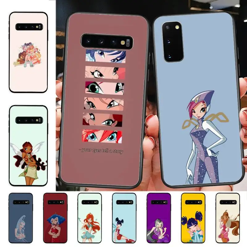 

YNDFCNB Winxs clubs Phone Case for Samsung S10 21 20 9 8 plus lite S20 UlTRA 7edge