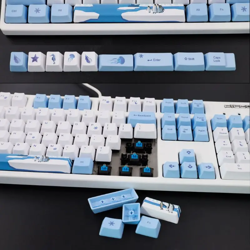 Механические клавиши для клавиатуры с сублимационной печатью 113 клавиш