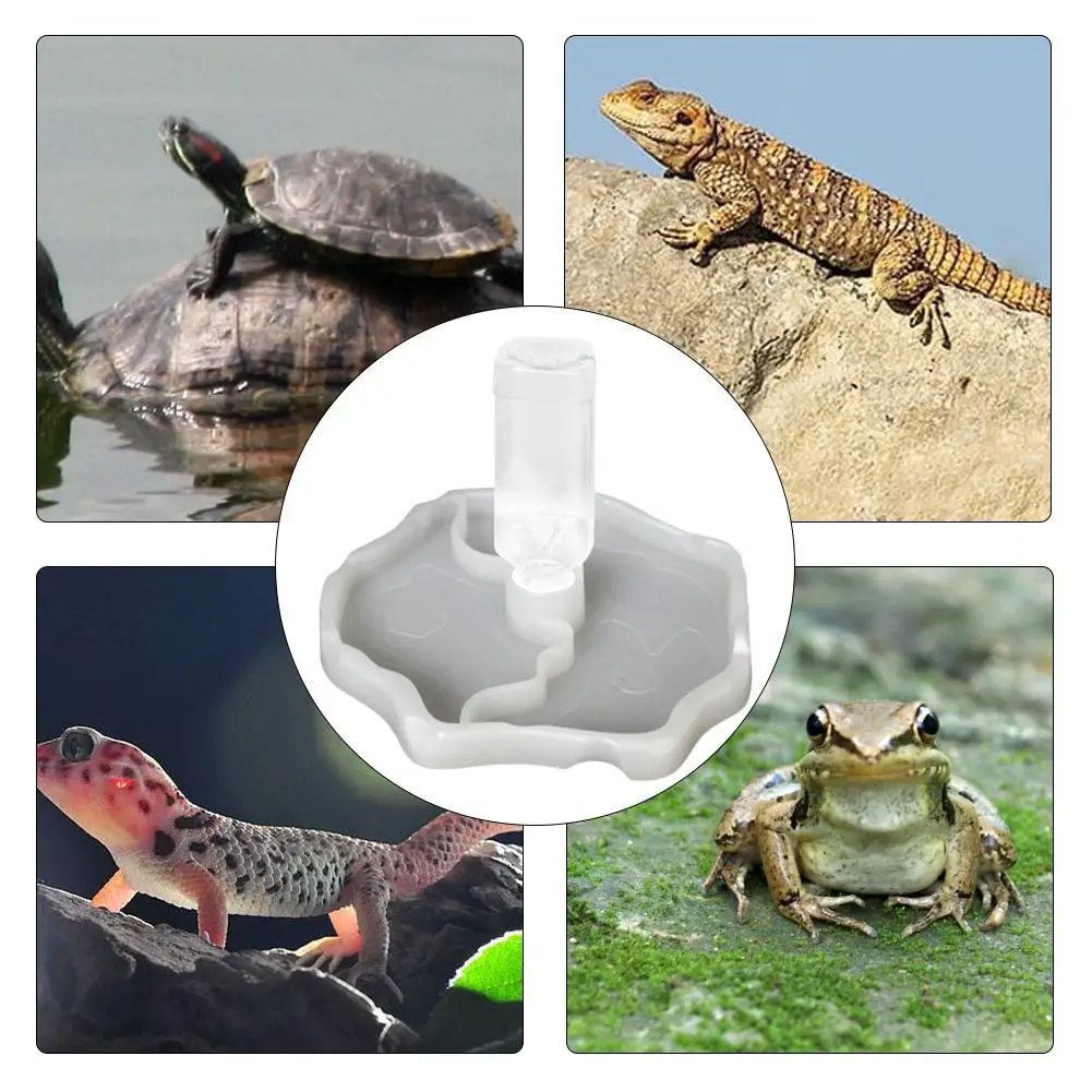 Чаша для кормления питьевой воды 2-в-1 с бутылкой автоматический резервуар