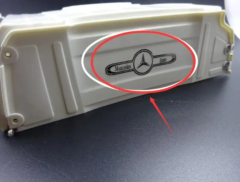 Новые наклейки для тела BENZ 3363 1851 металлическая наклейка Tamiya1:14 трактора хобби R470
