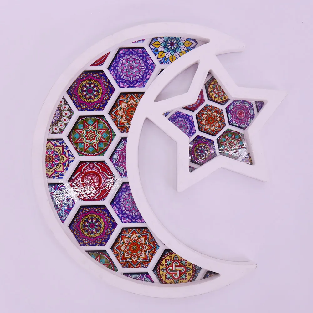 

customize printing wooden Ramadan Decor Serving Food Tableware Tray