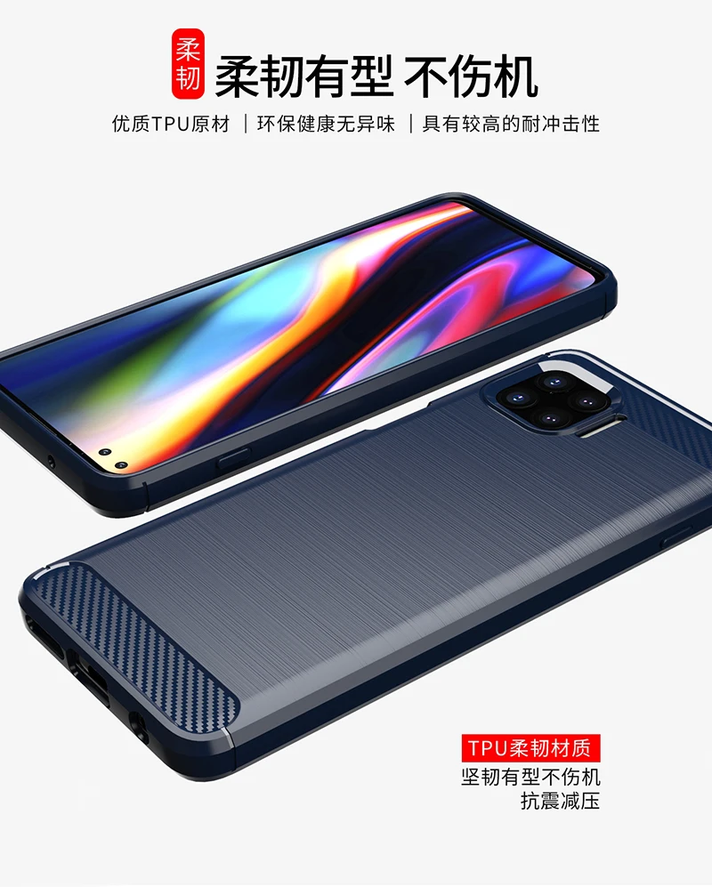 for cover motorola moto g 5g plus case moto g 5g plus carbon fiber shell anti knock phone case for motorola g 5g plus cover 6 7 free global shipping