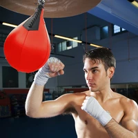 pu leather pear boxing bag hanging speed balls boxing muay thai mma fitness or fighting sports sports training equipment