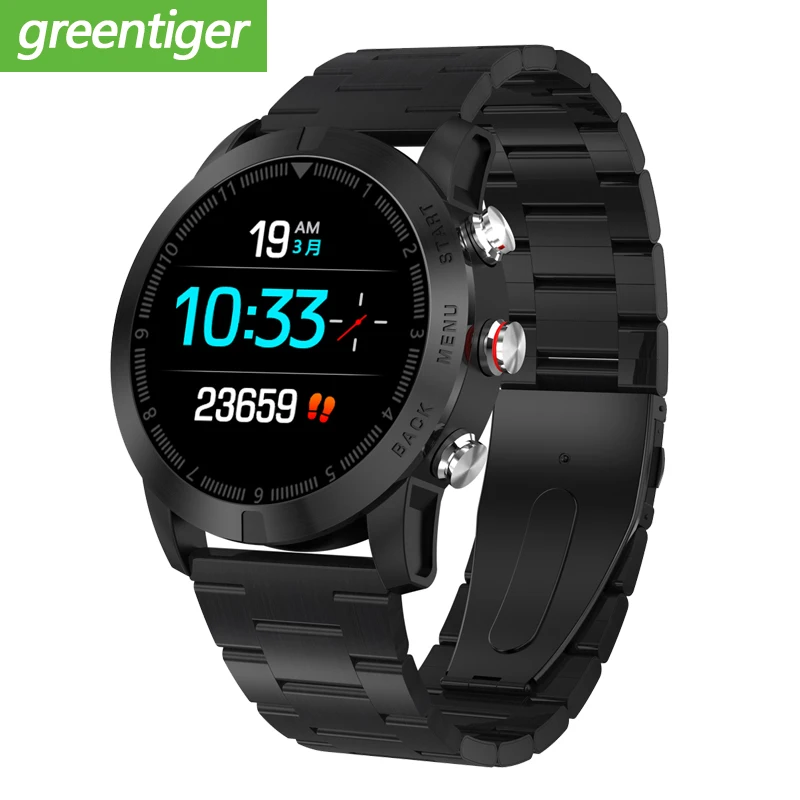 S10 Смарт часы 1 3 ''IP68 Водонепроницаемые Bluetooth 4 2 Smartwatch мониторинг сердечного