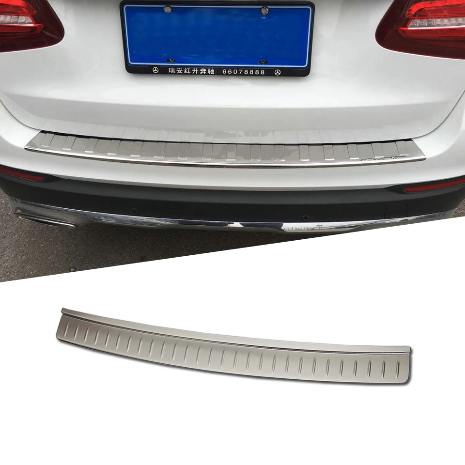 

Накладка на задний бампер из нержавеющей стали для Mercedes Benz GLC Class X205 2015 - 2019