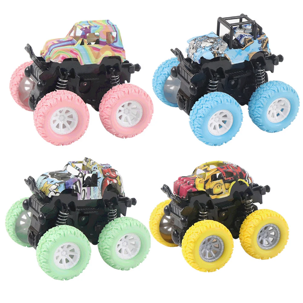 

Inertia Dynamic Stunt Toy Kid Truck Toys For Boys Off-road Vehicles Four-wheel Drive Car Model Baby Educational Children Toy