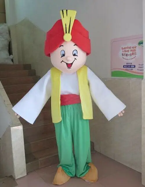

Aladdin Mascot Costume Suits Cosplay Party Game Dress Outfits Promotion Carnival Halloween Xmas Easter Adults Fursuit