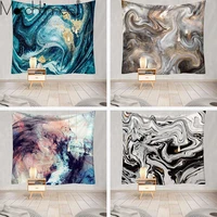 psychedelic tapestry blanket wall hanging cloth polyester art yoga home decoration mural marble pattern tapestry painting decor