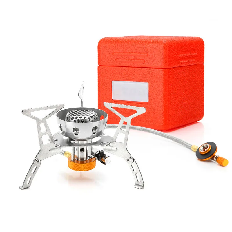 

Уличная плита для кемпинга, портативный горячий горшок, гриль, газовая плита для пикника, открытый горшок из нержавеющей стали, гриль