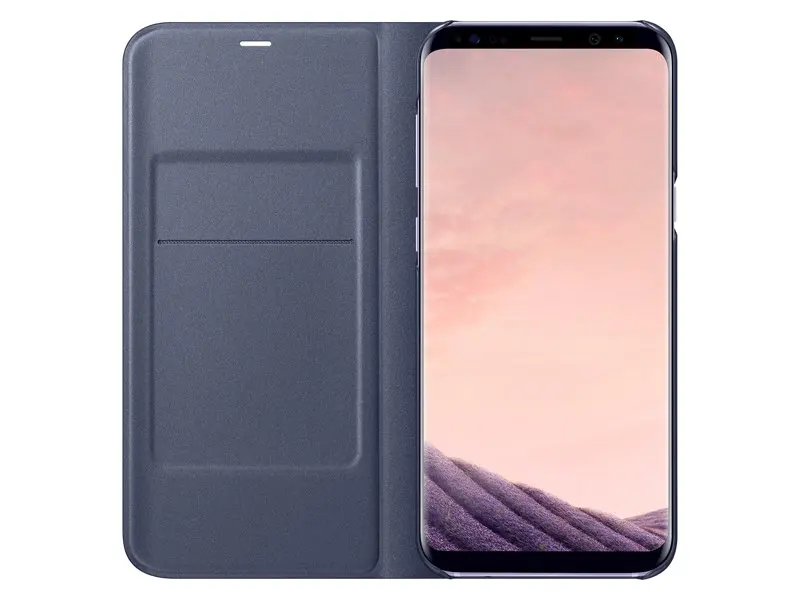 Светодиодный чехол для samsung Smart Cover чехол для телефона EF-NG955 для samsung Galaxy S8 S8+ S8 Plus функция сна карман для карт