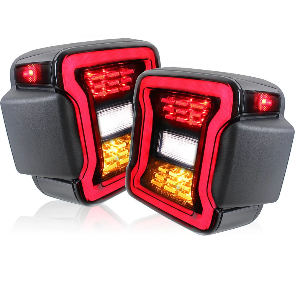 Для Jeep Wrangler JL 2018 2019 Автомобильный светодиодный тормозной сигнал поворотный