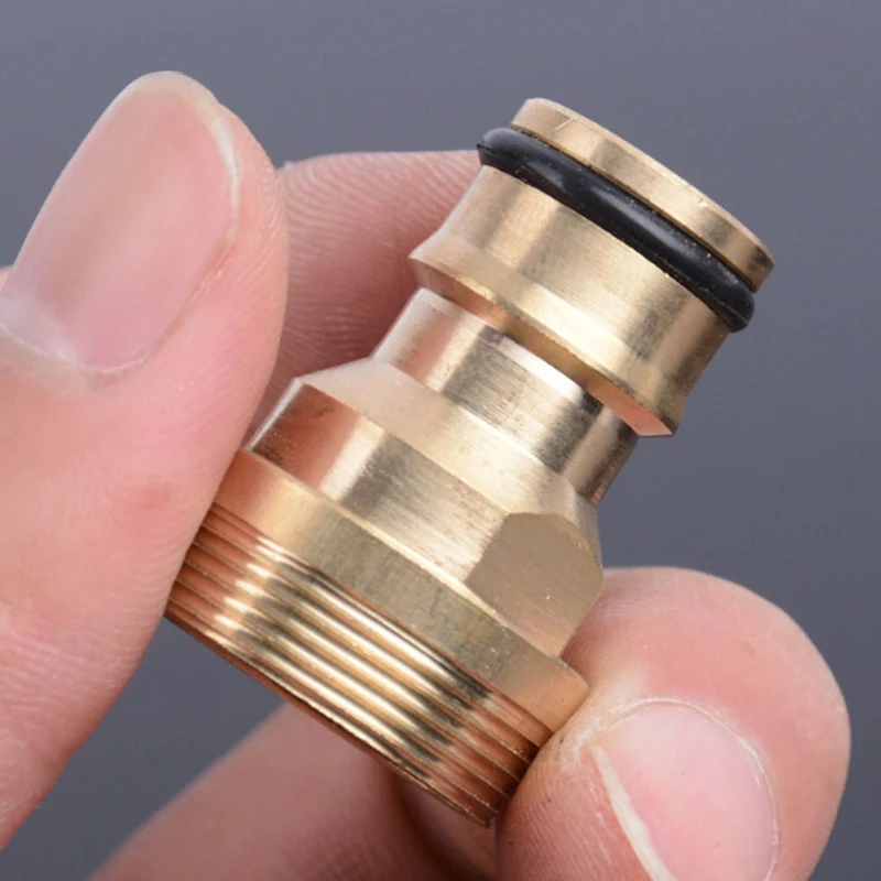 1 Piece Tap Adapter Fitting Threaded Connector External Thread 23mm Internal Threads 22mm Garden Water Connectors | Дом и сад