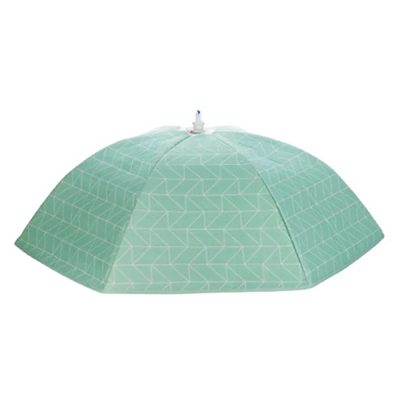 70 см Складная Настольная Пылезащитная Крышка для еды круглая алюминиевая фольга