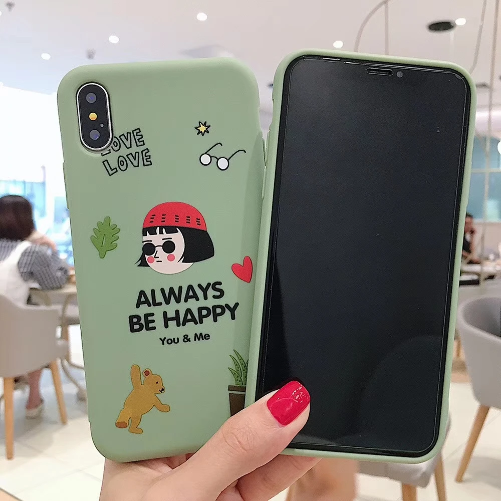 Милая пара профессиональный убийца Leon Чехол для мобильного телефона iPhone 11X7 8 плюс