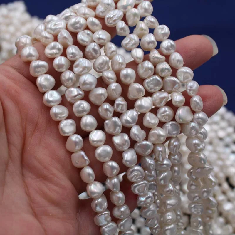 7 8 мм маленький самодельный камень необработанный цветок блестящее белое