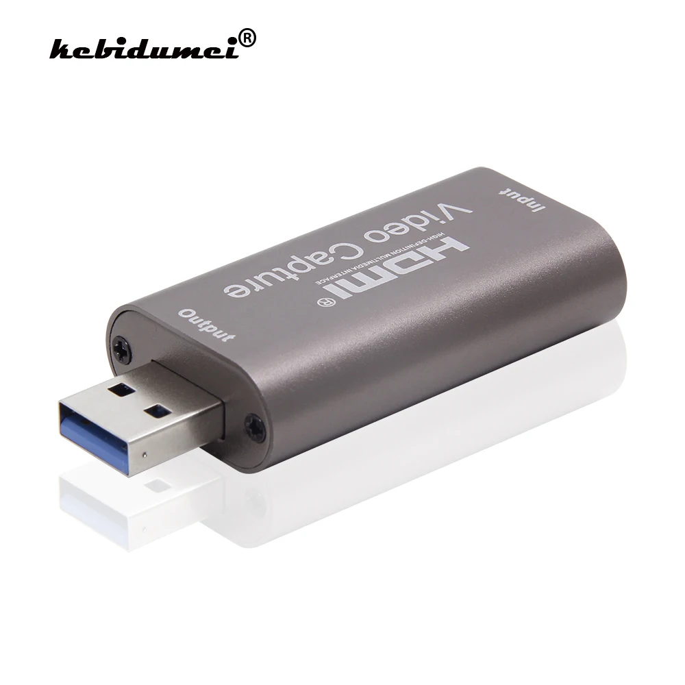 Карта видеозахвата USB 3 0 2 4K 60 Гц совместимая с HDMI Плата для записи видео коробка PS4