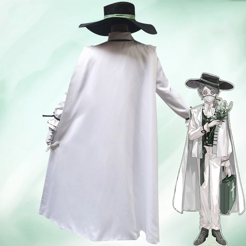 Костюмы для косплея с символикой персонажа игры V Embalmer Aesop Carl костюмы Enchanter одежда