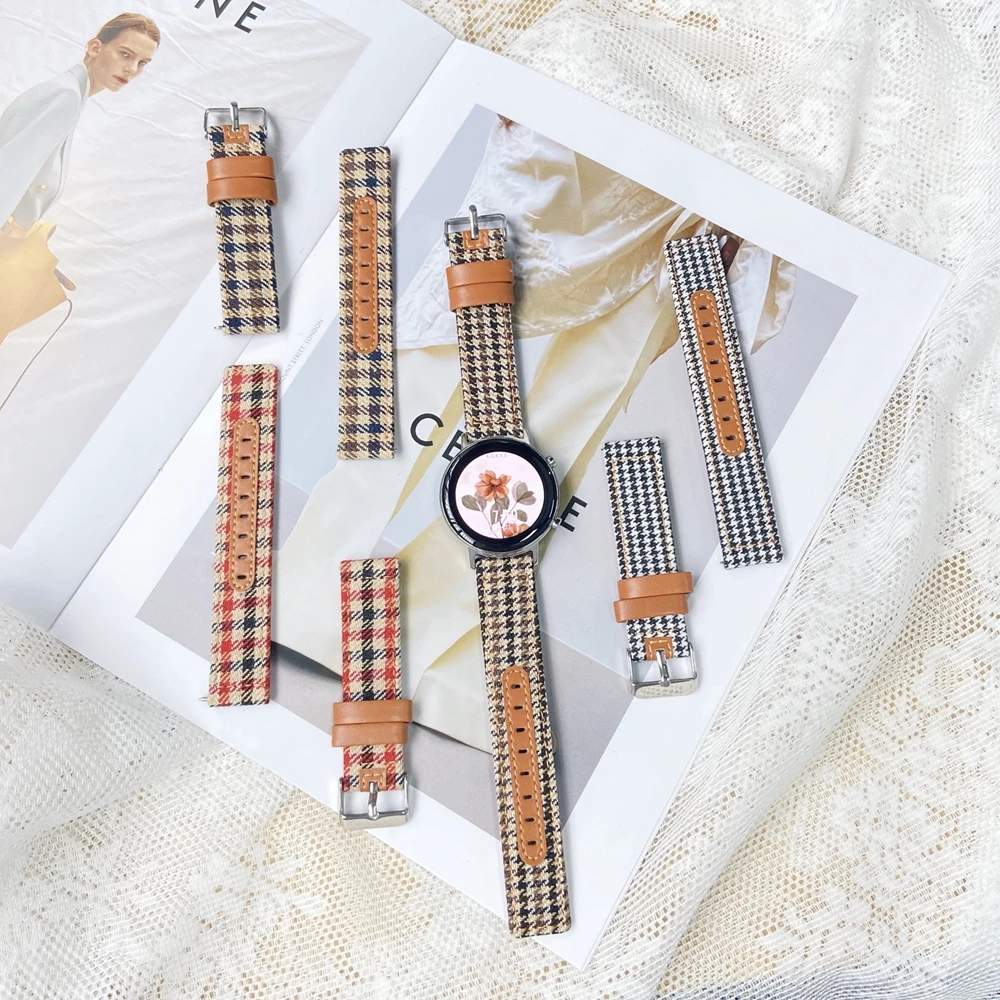 Ремешок 20 мм 22 для Samsung Galaxy Watch 3 4 Classic Active браслет Huami Amazfit Gtr Huawei Gt 2 46 Gear S3 S2 |