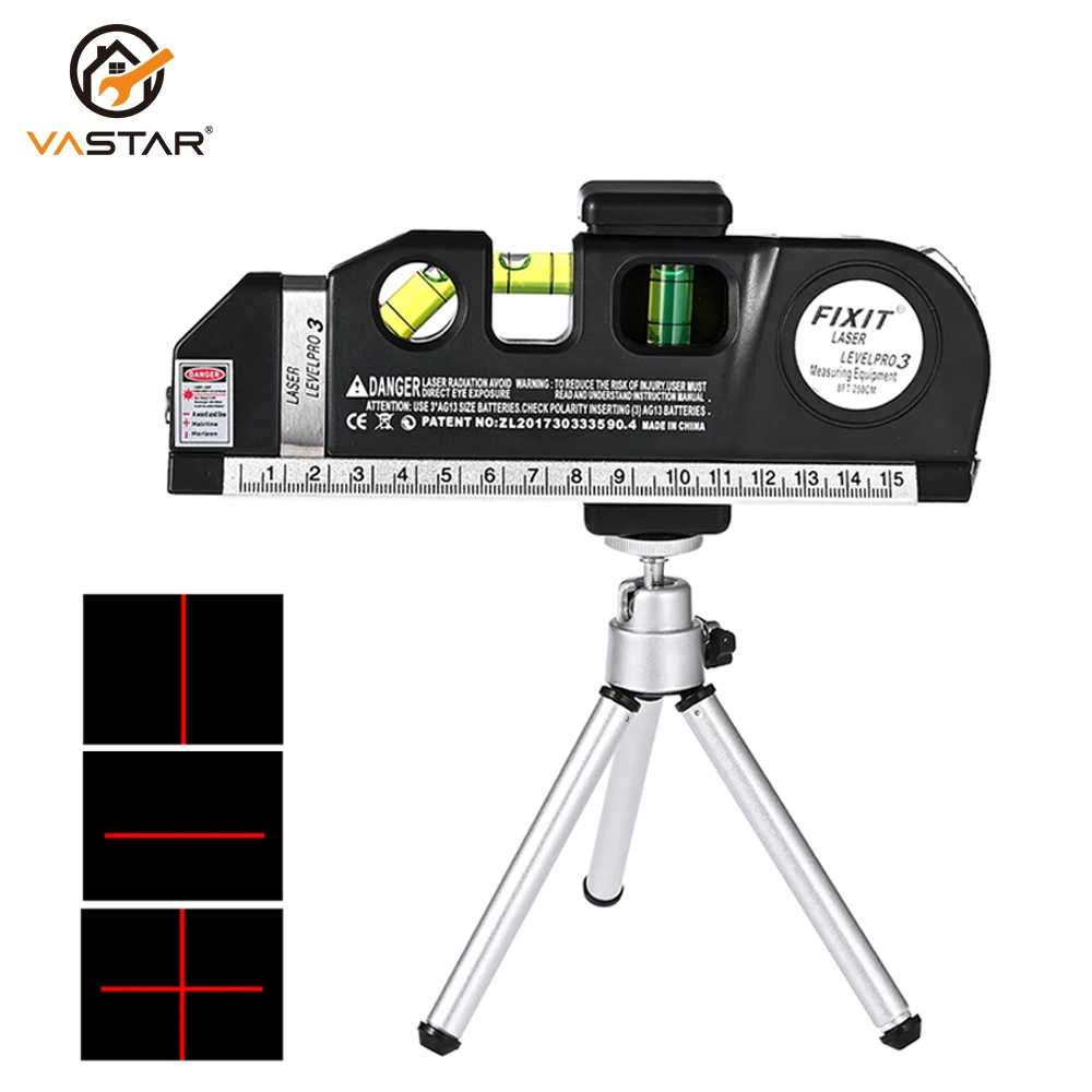 Регулировать Лазерные уровни 4 в 1 перекрестные проекты с вертикальным