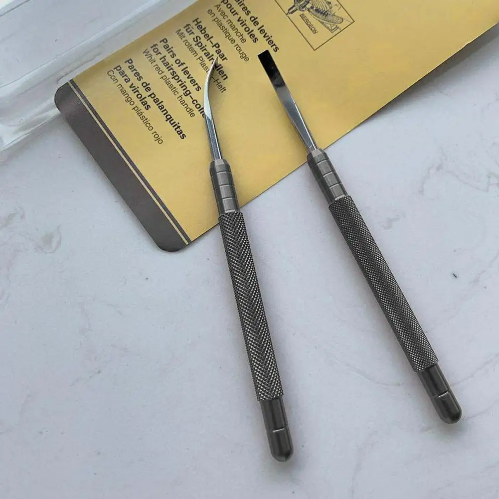 

2 Pieces Of Watch Repair Tool Kit Watch Hand Puller Tool Manual Puller Replacement Watch Needle Accessories Bar Steel O1O6