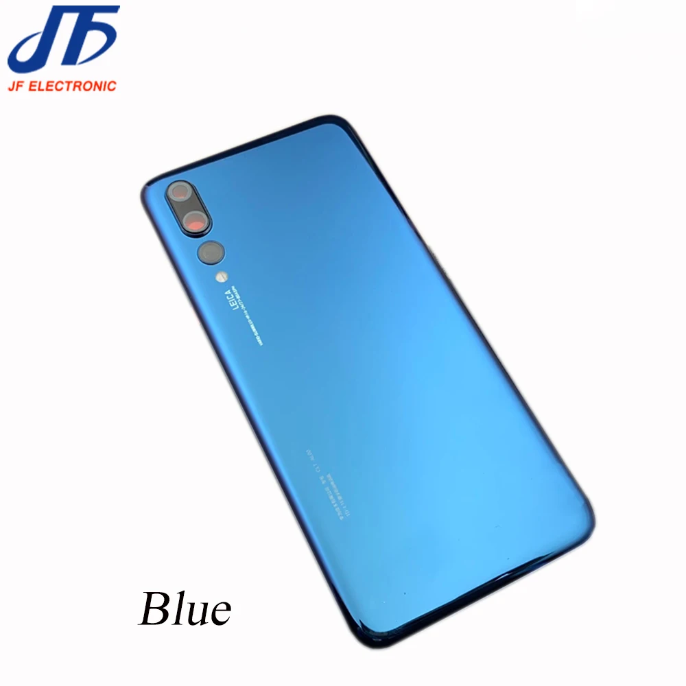 10 шт./партия задняя Батарея Стекло крышка запасная часть для huawei P20 P20 pro сзади Корпус шасси задняя дверь чехол+ Стикеры