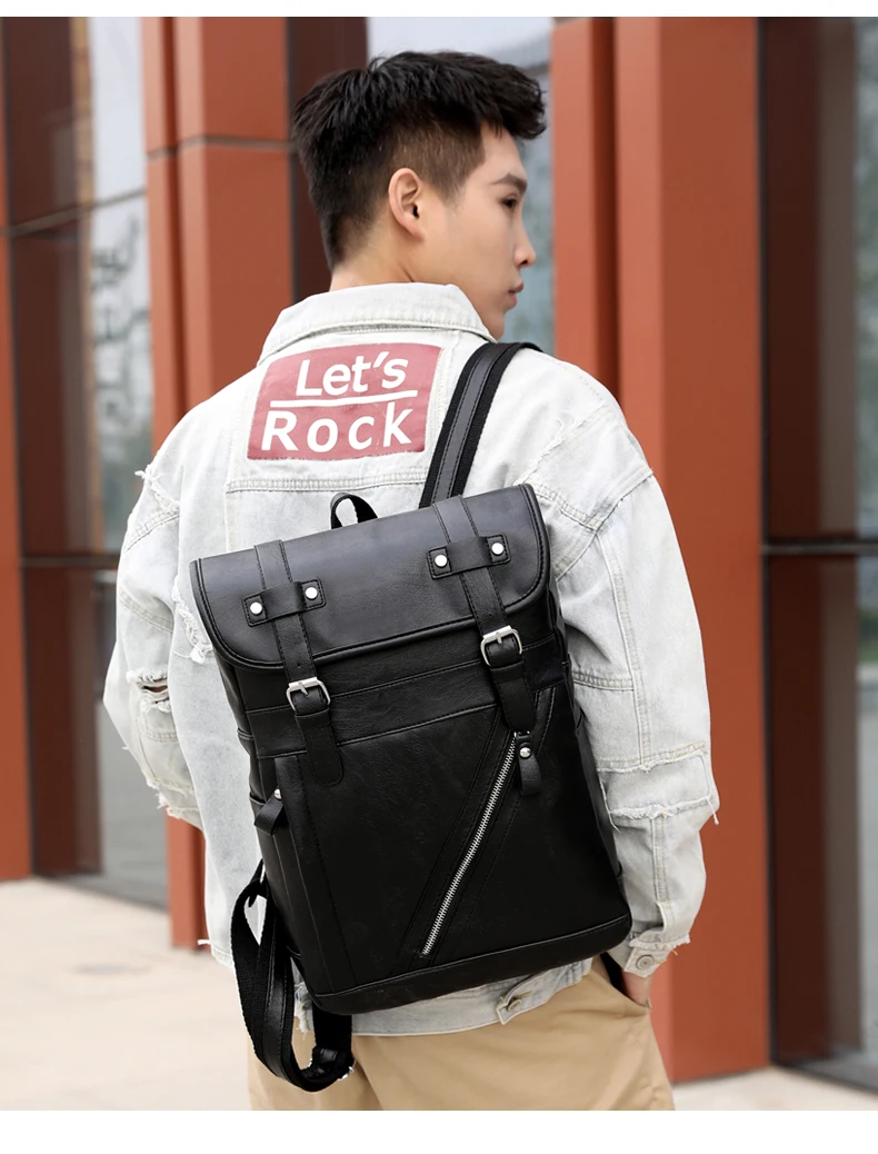 Школьные сумки от кражи mochila hombre, водонепроницаемые, для путешествий, в винтажном стиле, для ноутбука, черный кожаный рюкзак для мужчин, дизайнерские, повседневные, sac a dos