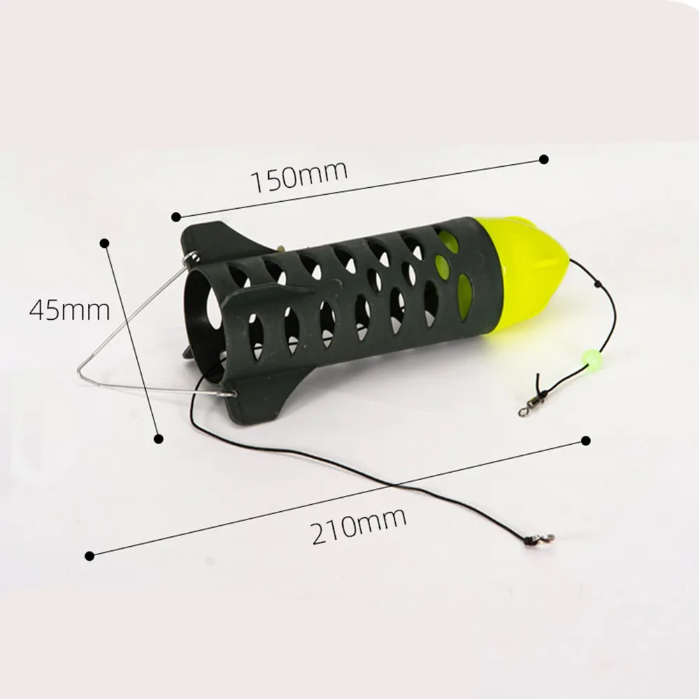 

1Pcs Fishing Bait Cage Stainless Steel Bait Cage Tackle Bait Container Fishing Lure Cage Fishing Accessories