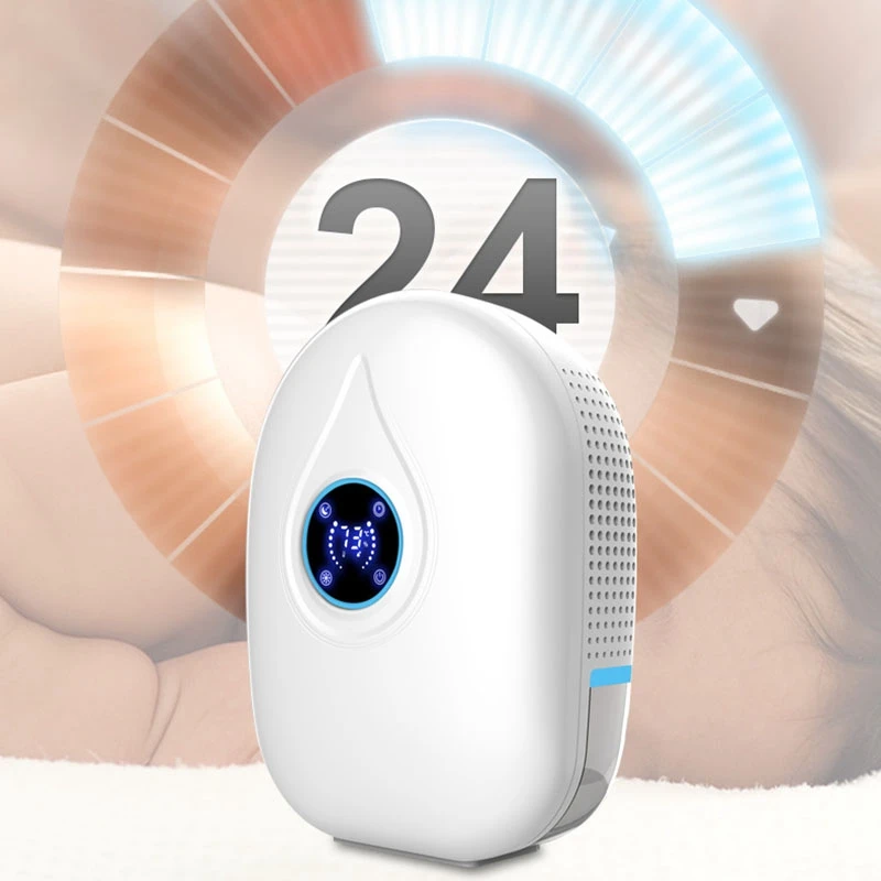 Электрический мини осушитель воздуха портативный влагопоглотитель с низким