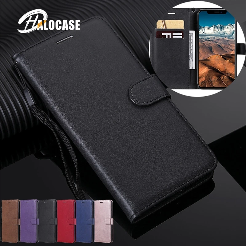 

Flip Wallet Case For iPhone 11 12 Pro Max Xs Xr X 2020 6/6S/7/8 Plus Case Retro Soft Silicone Leather Stand Cover With Lanyard