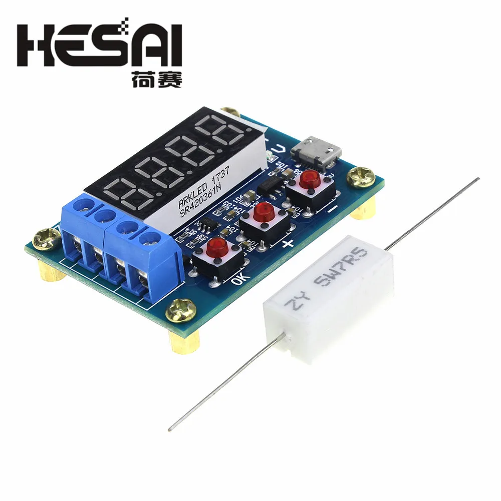 Тестер емкости литий ионной батареи измеритель аккумулятора свинцово кислотный