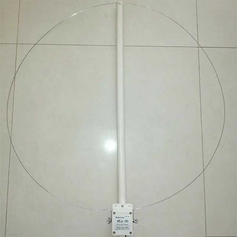 

MLA 30 100kHz-30MHz Receive Antenna Broadband Outdoor Medium Short Wave Ring Active Directional Balcony Interference Minimize
