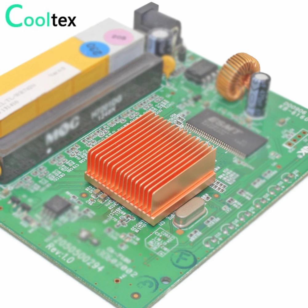 2 шт. мини радиатор для 3D принтера Raspberry pi Chip MOS IC|Кулеры и системы охлаждения