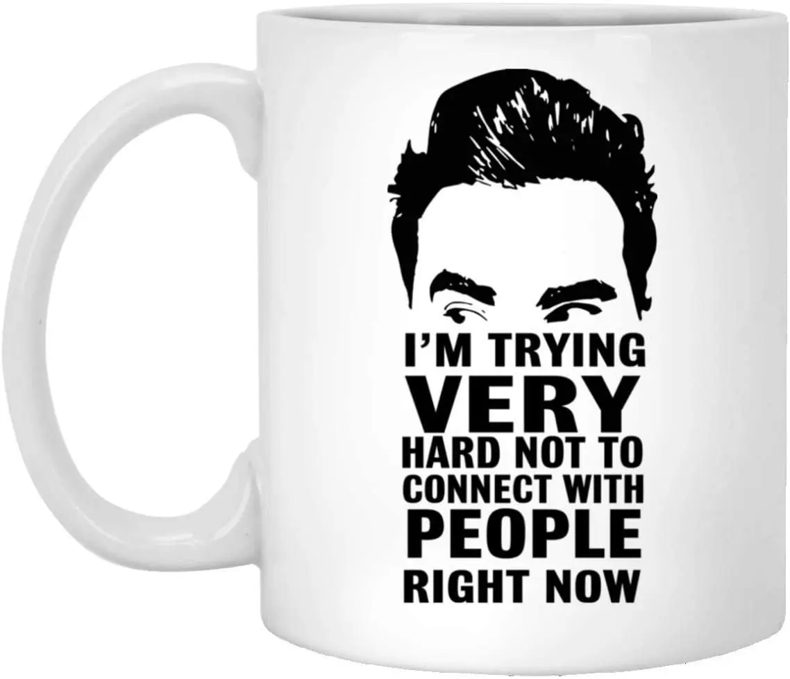

Ceramic Novelty Tea Cup Funny Mug Unique Quote Gifts Idea Actor Actress Girlfriend Boyfriend Friends Series Fan