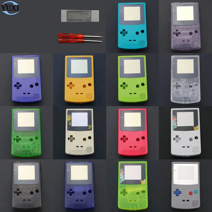 Чехол YuXi для Nintendo Gameboy Полностью покрывающий корпус сменная часть консоль GBC