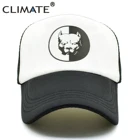 Бейсболка с сеткой для мужчин и женщин, классная летняя кепка с изображением питбуля, водителя грузовика, хулигана, супергероя