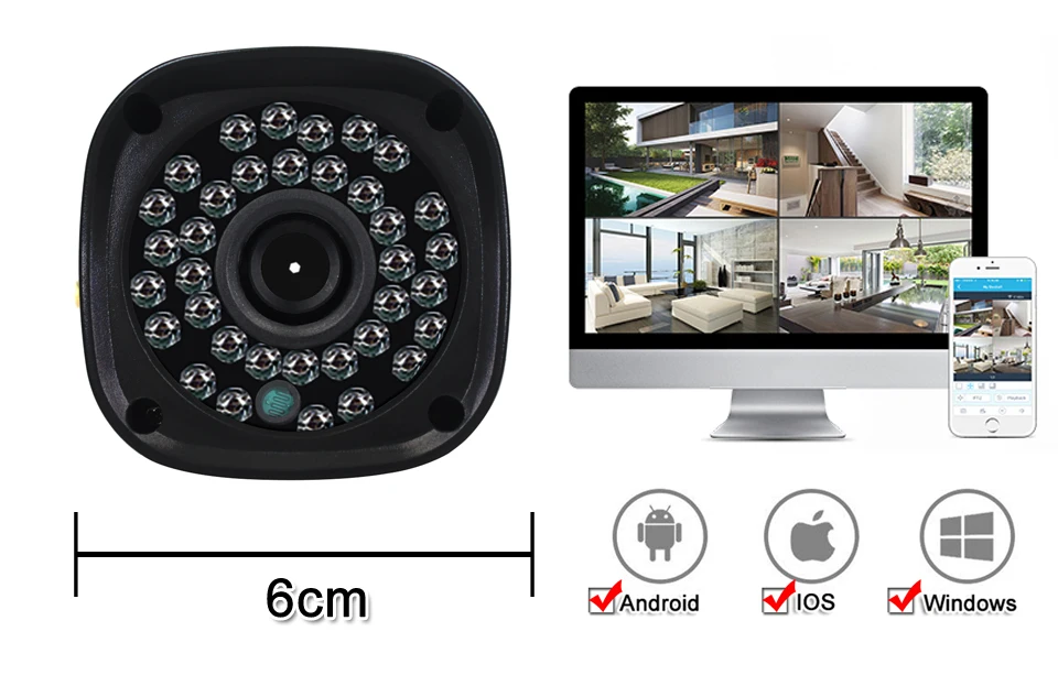 Новая беспроводная мини WiFi камера HD 1080P ИК ночного видения Домашняя безопасность ip-камера CCTV камера обнаружения движения Yoosee View