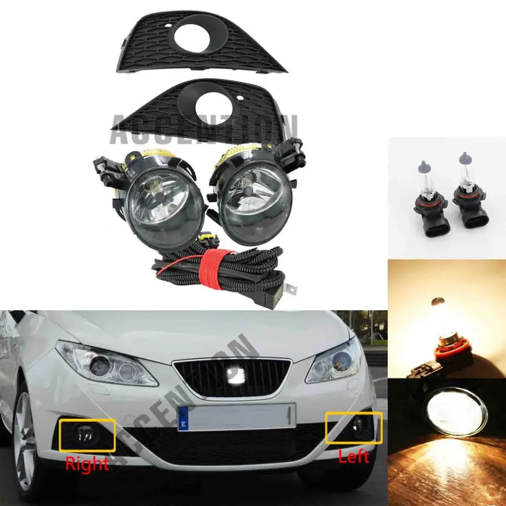 Автомобильный светильник для Seat Ibiza 2009 2010 2011 2012 туман светодиодный тумана провода