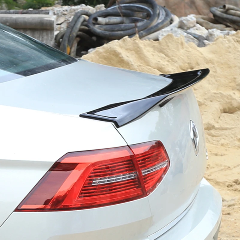 

For Passat B8 2017-2018 Spoiler Magotan ABS Material Car Rear Wing Primer Color Rear Spoiler For Volkswagen Passat B8 Spoiler