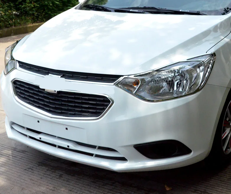 2 шт для Chevrolet sail 3 2015 2017 передний абажур фара декоративная крышка задний фонарь